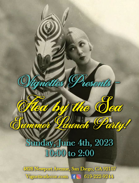 Flea by the Sea - Summer Launch Party & Book-Signing!