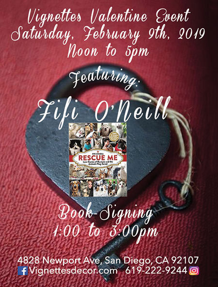 Fifi O'Neill Book-Signing Event